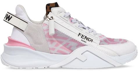 fendi flow sneakers pink